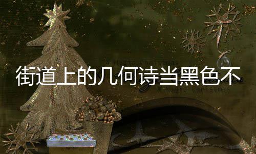 不锈品黑色艺术钢垃街道几何圾桶上的诗当成为城市